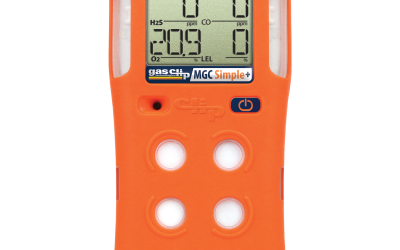 Detector gas clip plus MGC Simple detector multigas portátil 4 gases