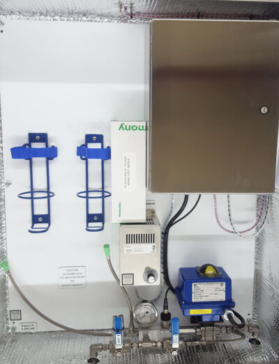 Sistema de alarma con gas mercaptano