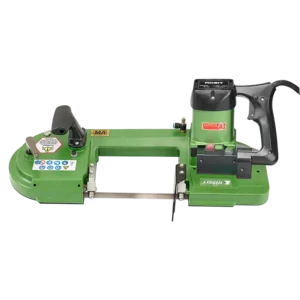 Sierra cinta electrica ATEX ROSIT CB11 portátil para corte industrial seguro de tuberías y metal en entornos con riesgo de explosión