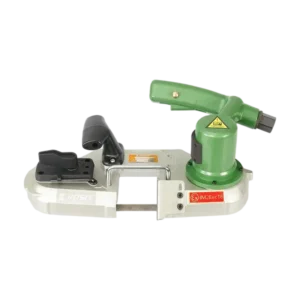 Sierra cinta neumática ATEX ROSIT para corte industrial seguro en entornos explosivos