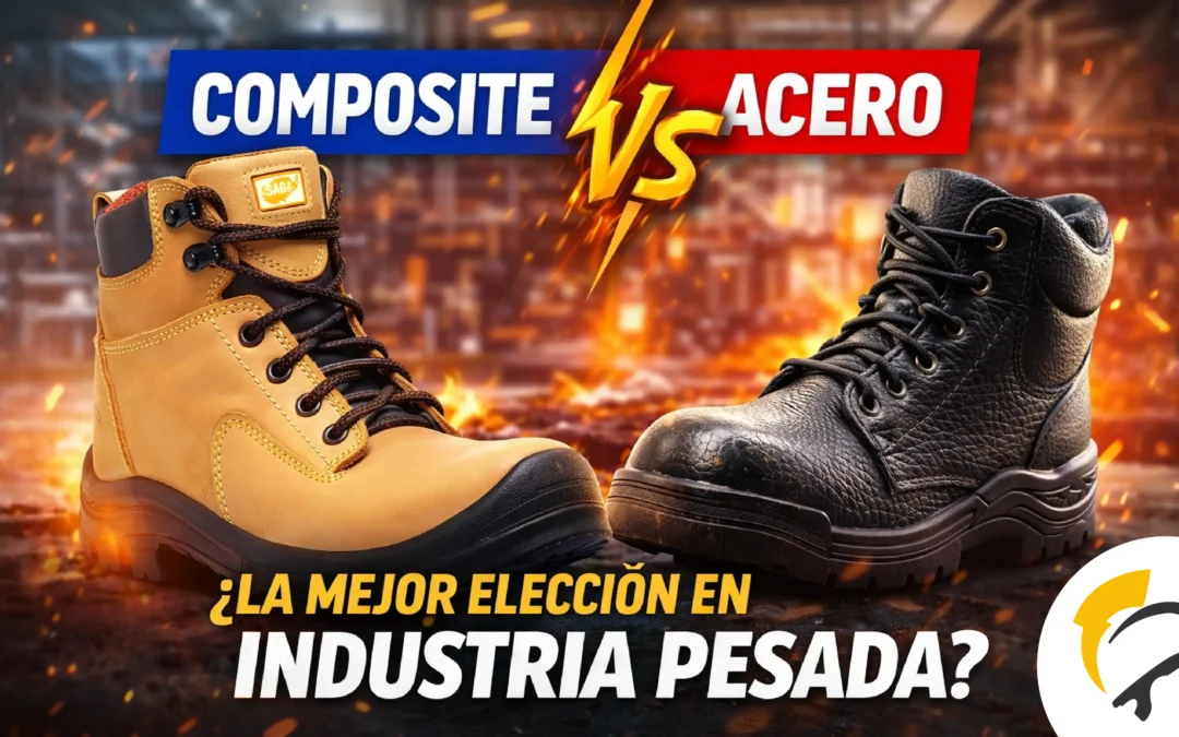 botas puntera composite vs acero para industria pesada
