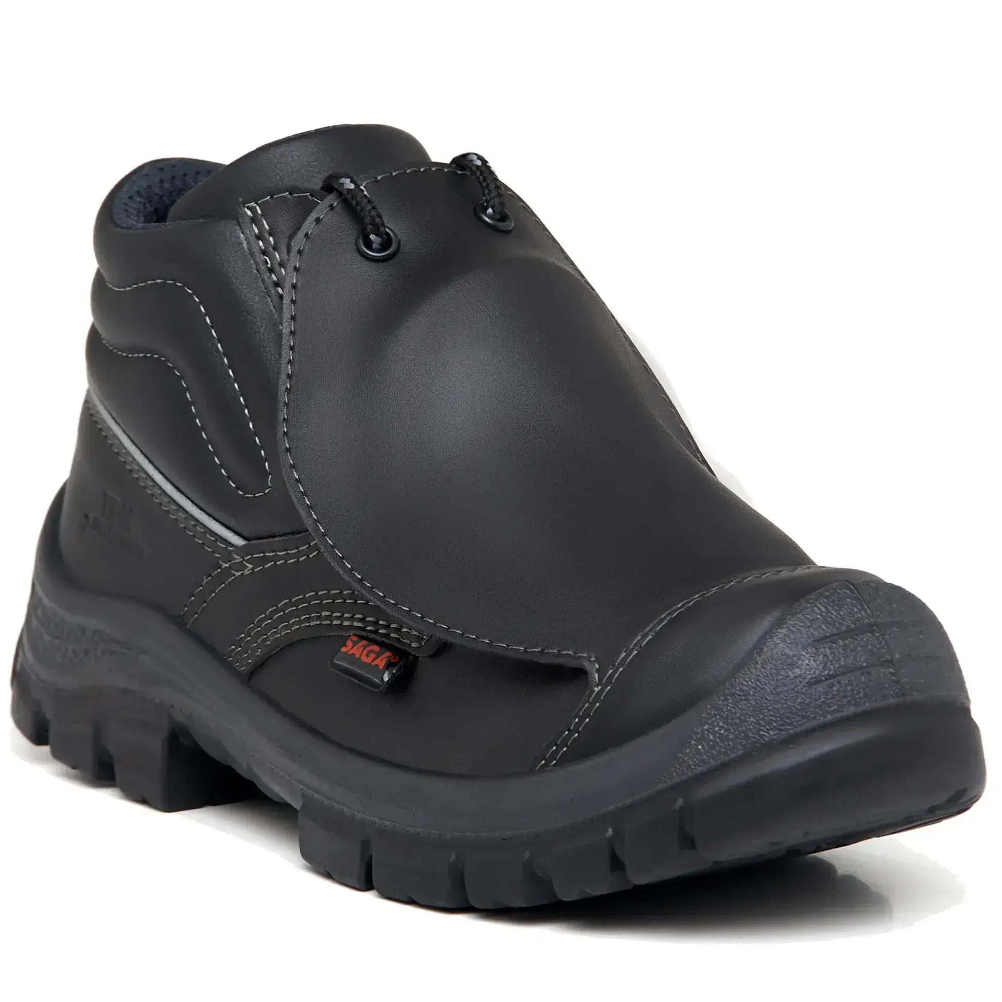 Botas de seguridad con protección metatarsal SAGA 2021E-M vista frontal