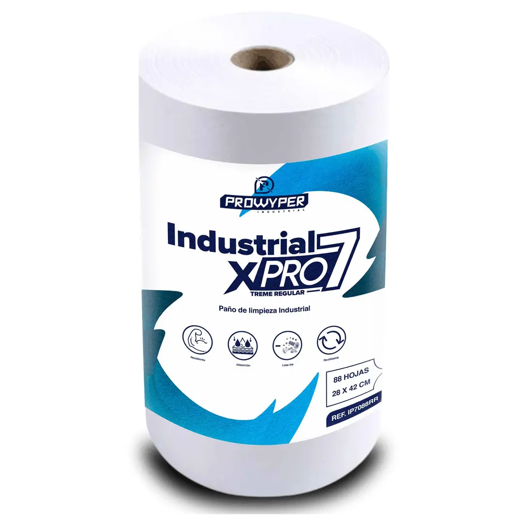 Paños industriales lisos 88 hojas PROWYPER XPRO7 TREME REGULAR para limpieza técnica