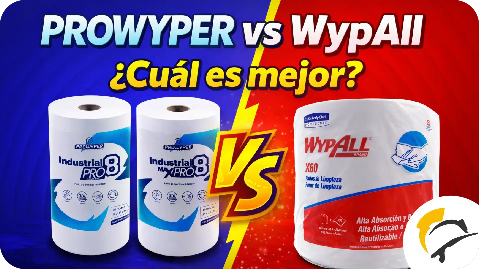 PROWYPER vs WypAll: ¿Qué paños industriales son mejores?