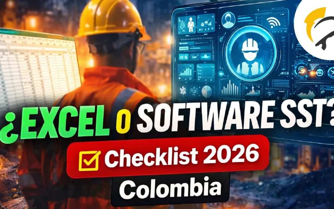 Software SST Colombia comparado con Excel en operaciones industriales 2026