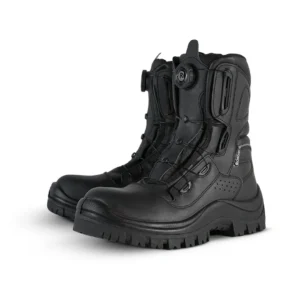 Botas seguridad Ranger Robusta en perspectiva con suela robusta y sistema de ajuste iLock