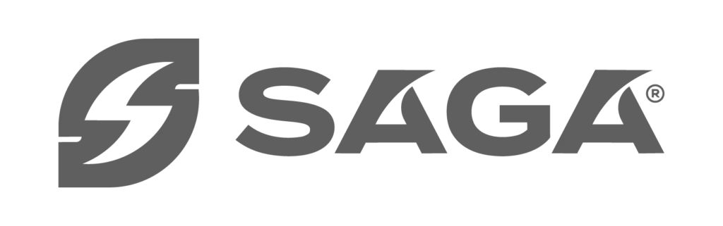 Logo SAGA para calzado de seguridad industrial y protección laboral