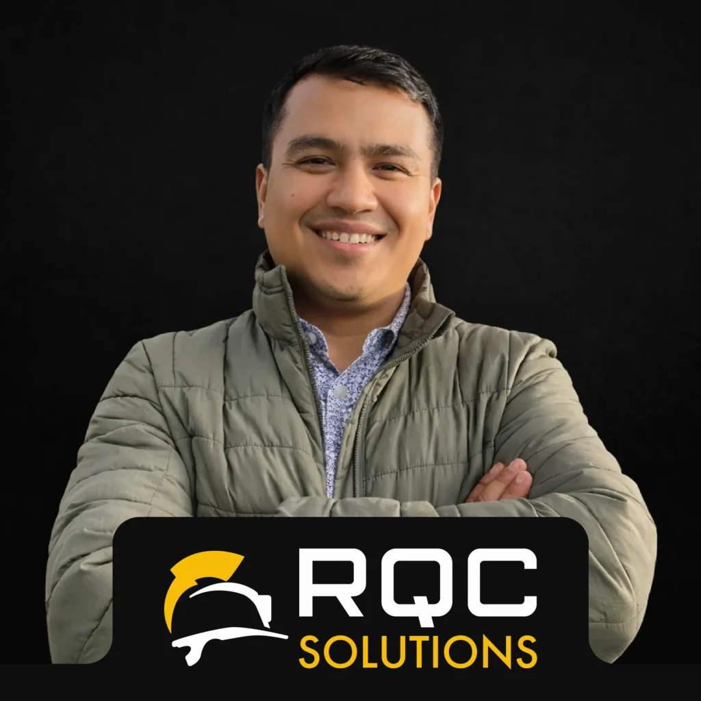 Retrato corporativo de integrante del equipo de RQC Solutions