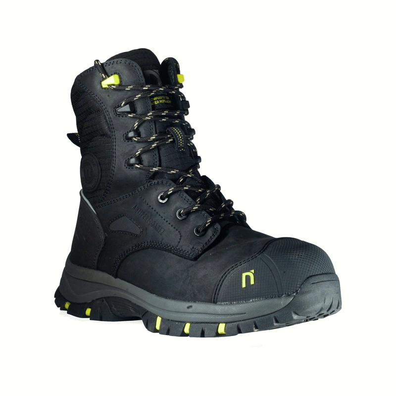 Botas dieléctricas Jaguar CT negras con caña alta, puntera composite y suela de caucho antideslizante