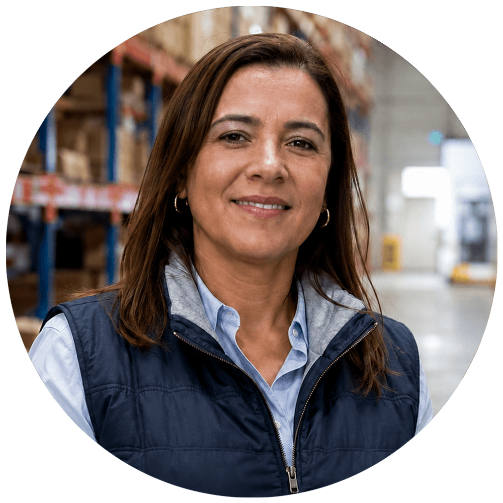 Foto de Ana Torres, Gerente de Operaciones