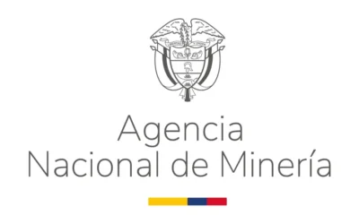 Logo de Agencia Nacional de Minería relacionado con seguridad industrial para minería en Colombia