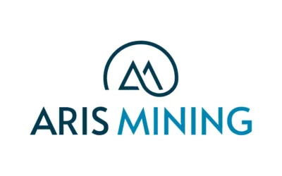 Logo de Aris Mining relacionado con seguridad industrial para minería