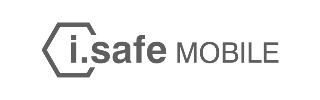 Logo i.safe MOBILE para detectores de medición industrial y comunicación segura