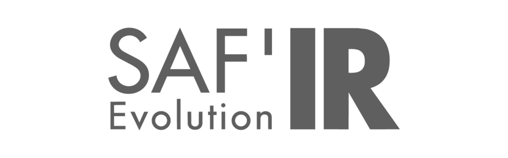 Logo SAF’IR Evolution IR para detectores de medición industrial