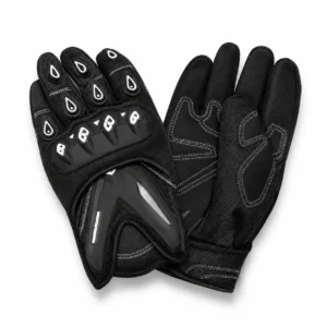 Guantes para moto SCOYCO MC10 negros con protección en nudillos, palma reforzada y cierre ajustable
