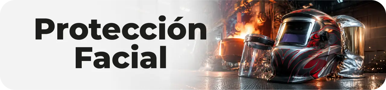 Caretas de protección facial para soldadura, esmerilado y trabajos industriales de alto riesgo