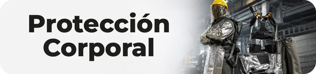 Ropa de trabajo industrial con protección corporal EPP en planta de alta temperatura