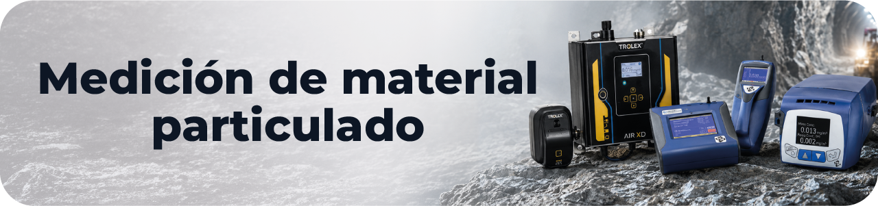 Medición de material particulado con equipos portátiles y fijos para monitoreo de polvo respirable en minería e industria