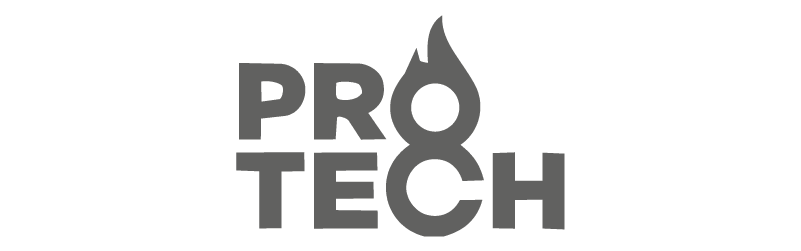 Logotipo de Pro-Tech 8, marca de Equipos de Protección Corporal para bomberos
