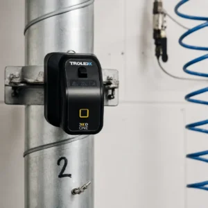 trolex xd one colombia instalado en ducto industrial para monitoreo de polvo respirable