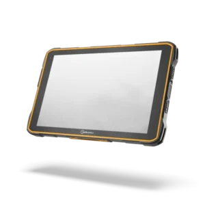 Tablet industrial Android Colombia i.safe MOBILE IS940.RG en vista frontal con pantalla de 10,1 pulgadas