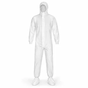 Buzo químico desechable antiestático de cuerpo completo
