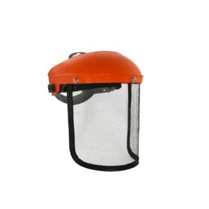 Careta de malla metálica EPI Safety 20-07 con visor de malla y ajuste para protección facial industrial.