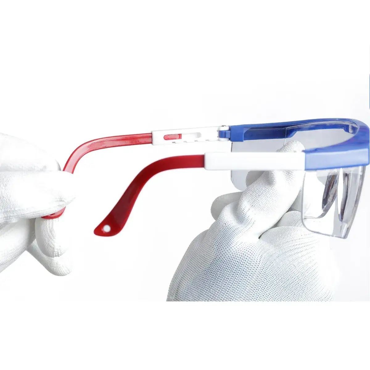 Gafas Aquiles lente claro con lente transparente y cobertura lateral