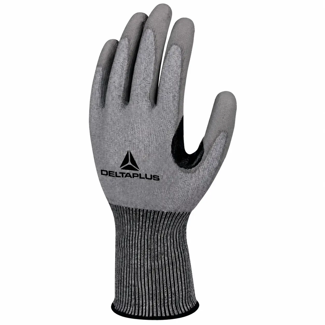 Guantes anticorte nivel C Delta Plus vista dorsal para protección industrial