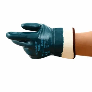 Guantes nitrilo alta abrasión ActivArmr Angel 27-805 sobre fondo blanco
