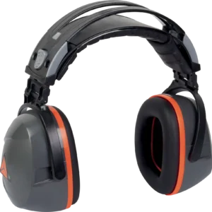 Casco antirruido plegable industrial Delta Plus INTERLAGOS con doble diadema y copas acolchadas