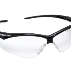 Gafas seguridad industrial antivaho Ansell KleenGuard Nemesis Basic con lente transparente y montura negra