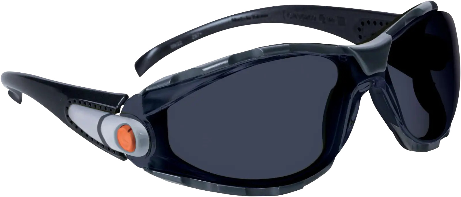 Gafas de seguridad ahumadas Delta Plus PACAYA SMOKE con lente de policarbonato