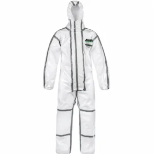 Traje químico ChemMax 2 Lakeland de cuerpo completo con capucha para protección en aplicaciones industriales